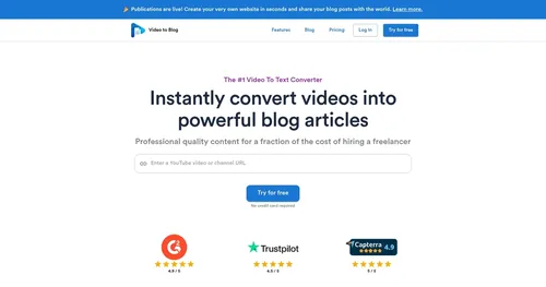 VideoToBlog