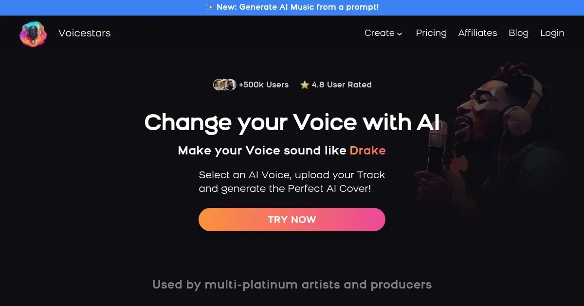 Voicestars - screenshot