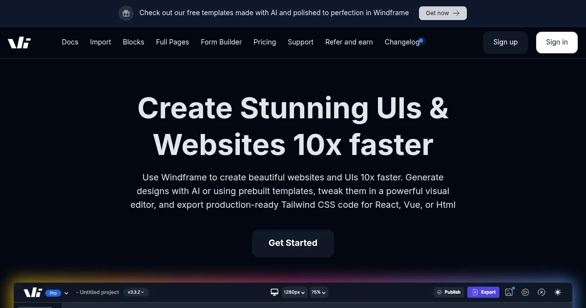 Windframe - screenshot