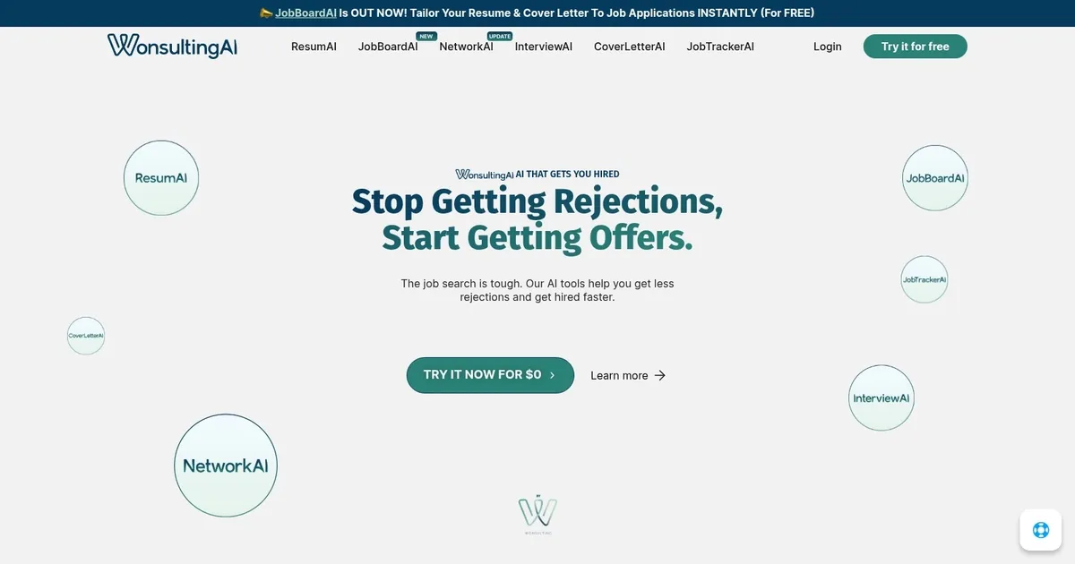 Wonsulting - screenshot