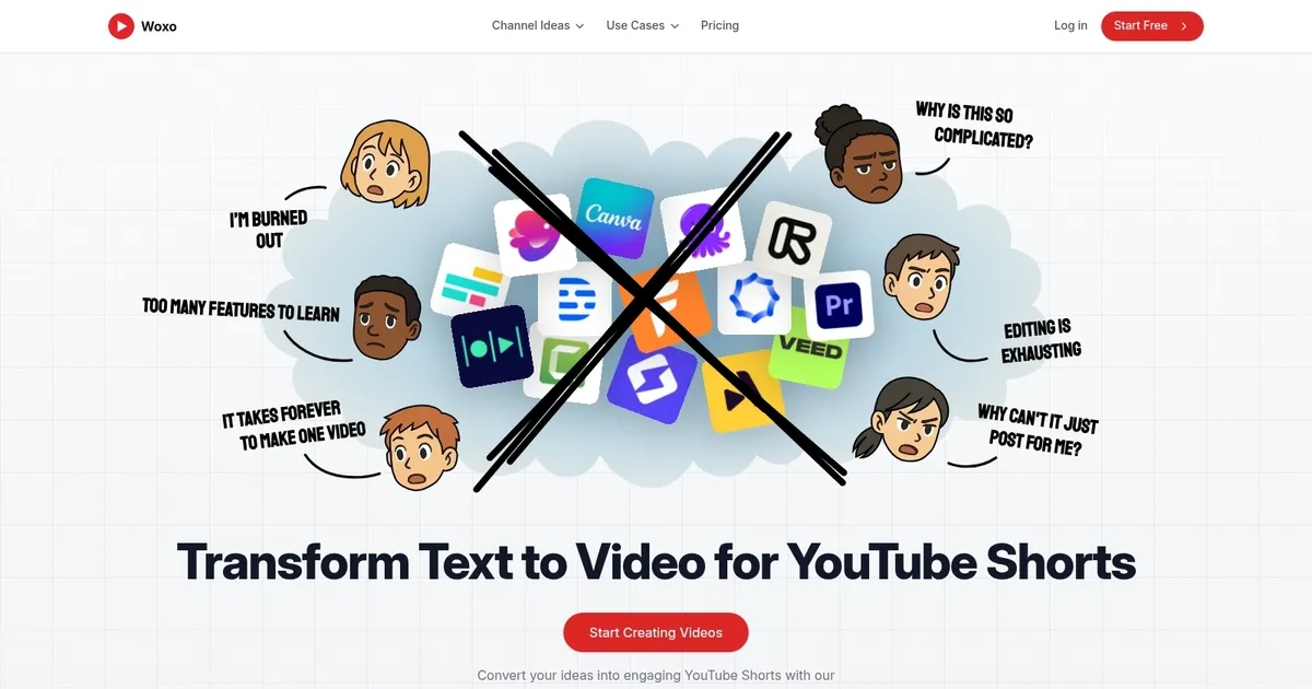Woxo Text to Video - screenshot