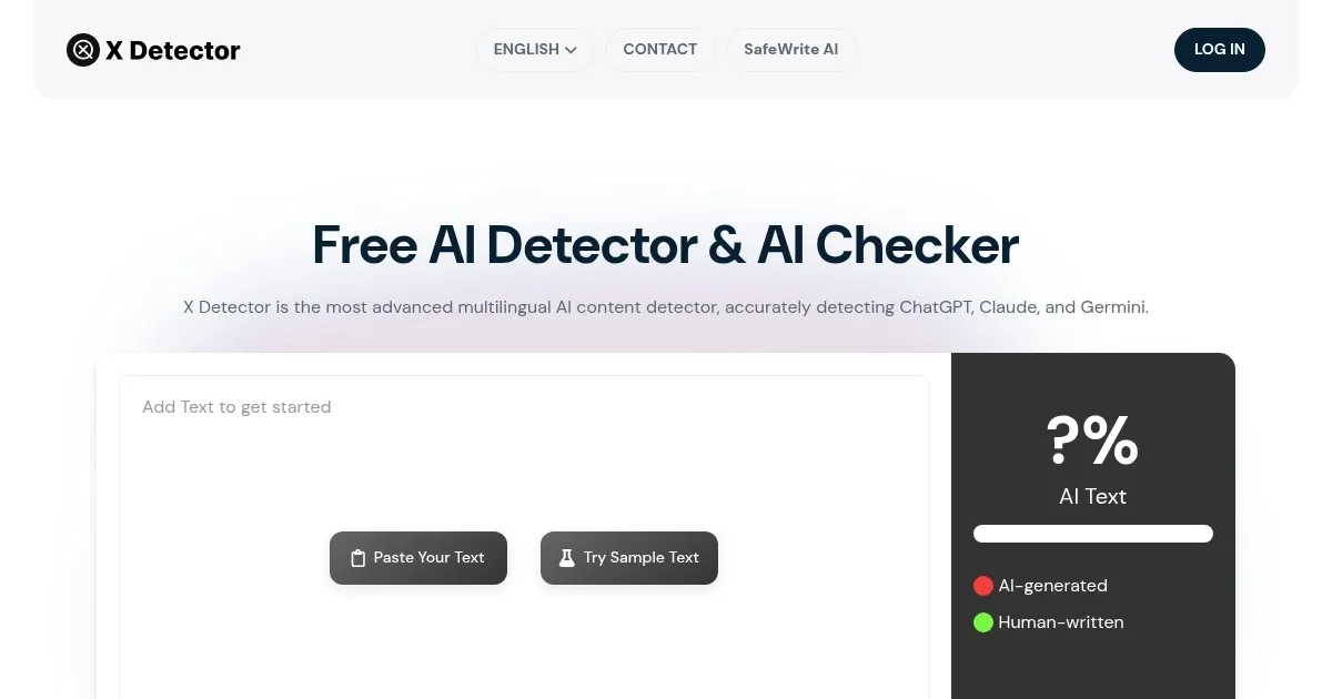 X Detector - screenshot